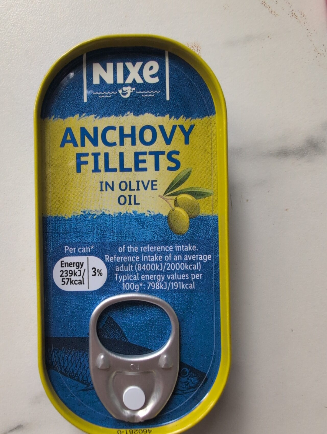 NIXE ANCHONY FILLETS IN OLIVE OIL 50G